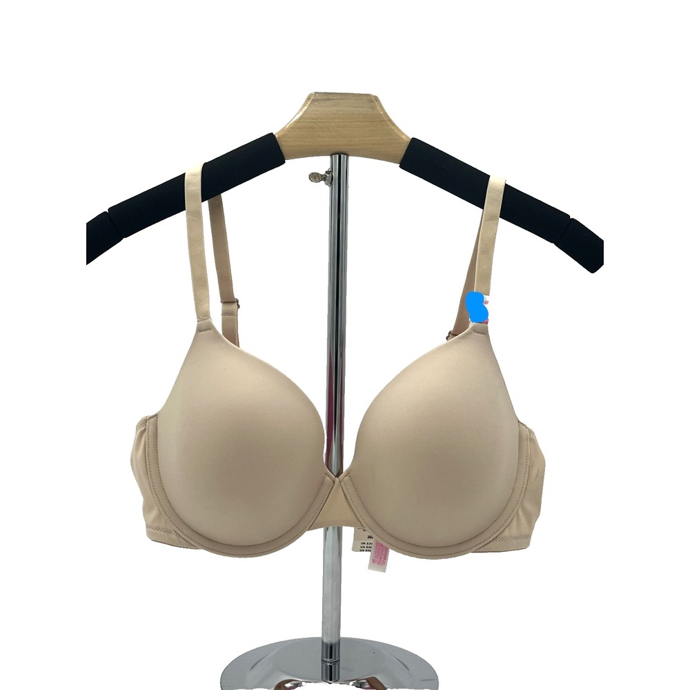 Victoria's Secret Pink Bra Wear Everywhere Lightly‎ Lined 11046091 32B Beige